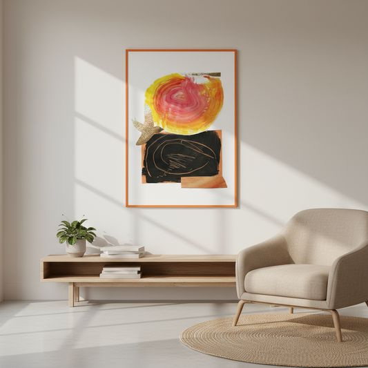 Art Print '' Let's be odd''