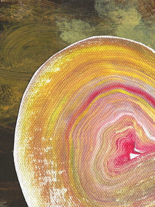 Original Collage ''Vrije Vogel 14''