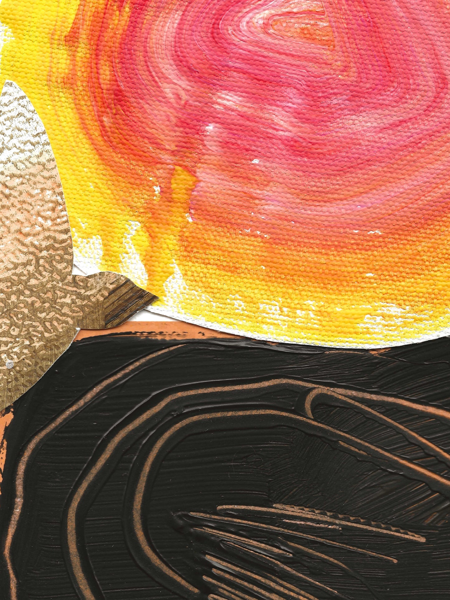 Original Collage ''Vrije Vogel 23''