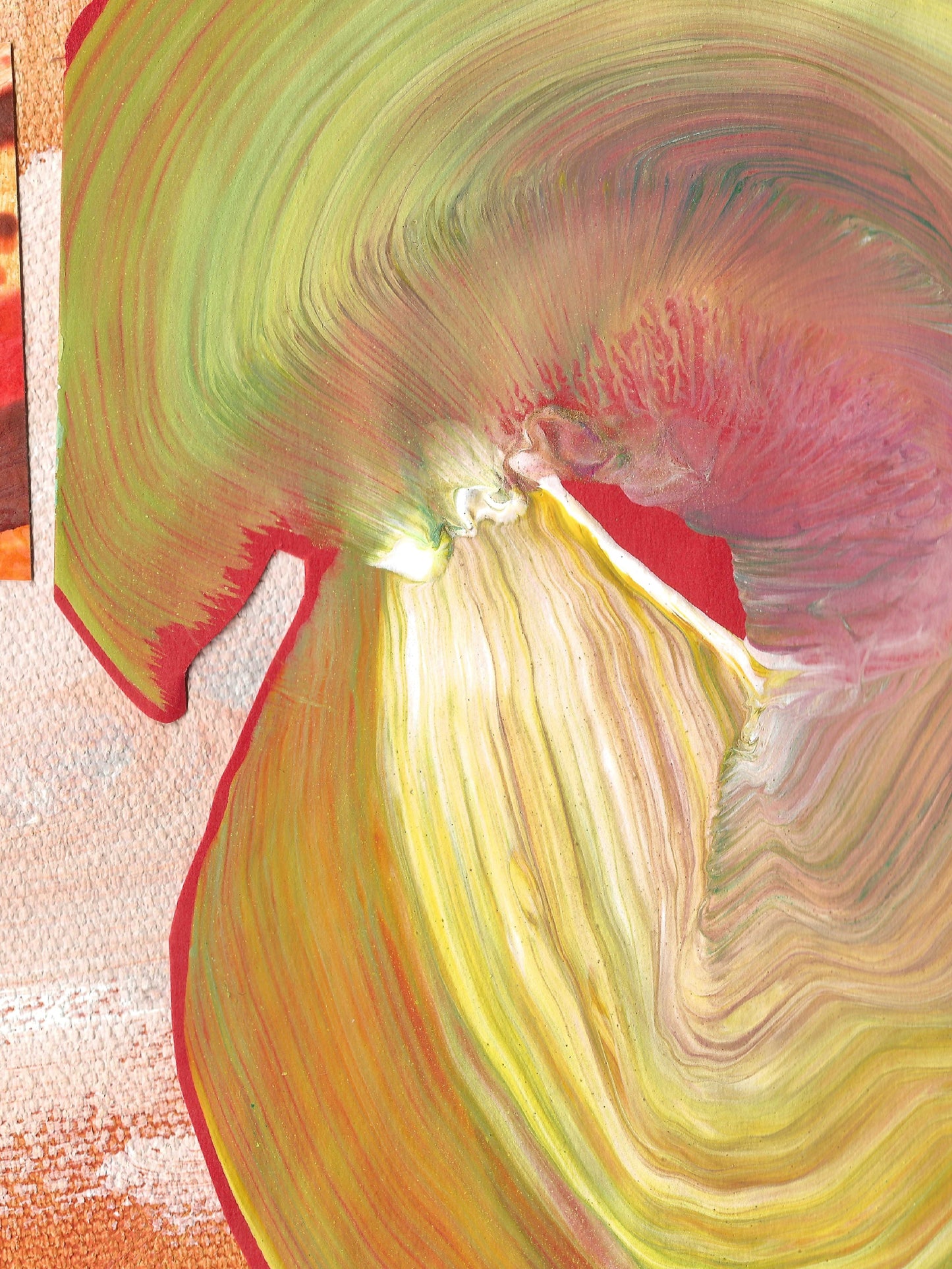 Original Collage ''Vrije Vogel 35''