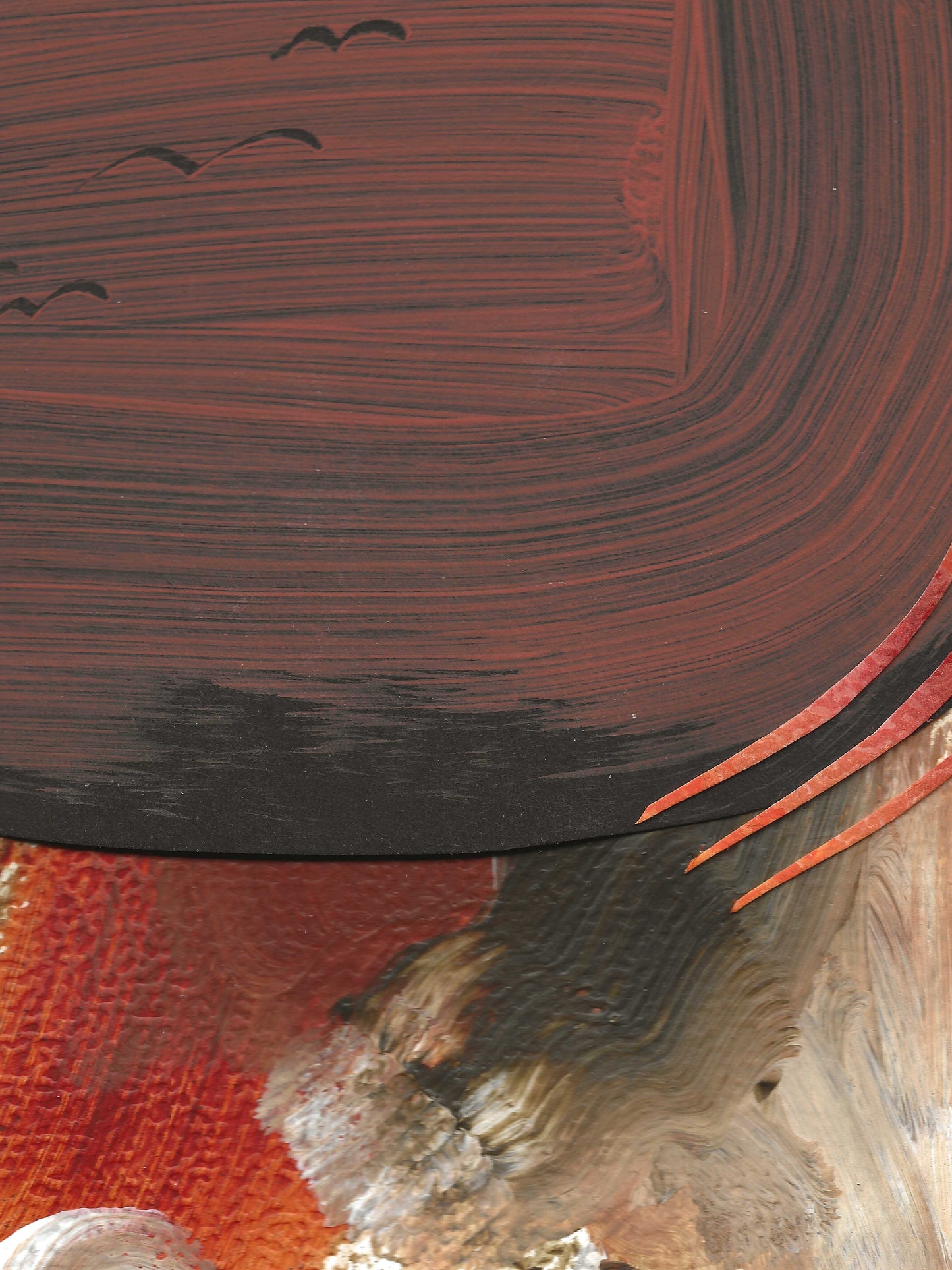 Original Collage ''Vrije Vogel 41''