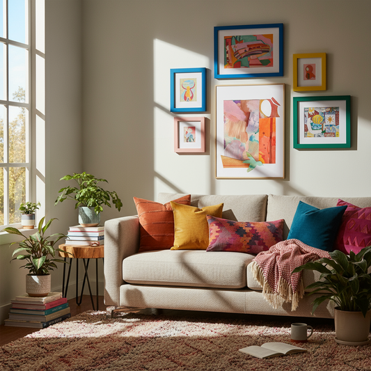 Canvas Print '' Happy as I am ''