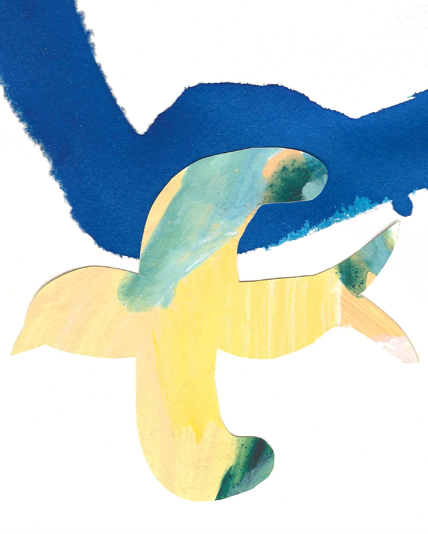 Original Collage ''Vrije Vogel 20.2''