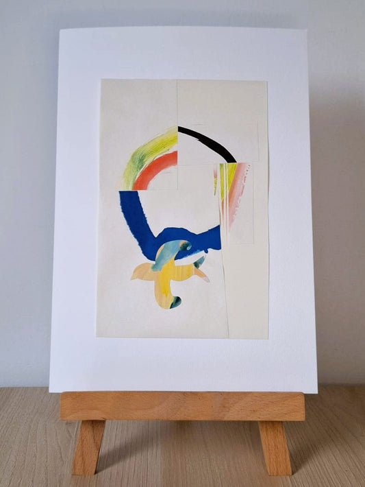 Original Collage ''Vrije Vogel 20.2''