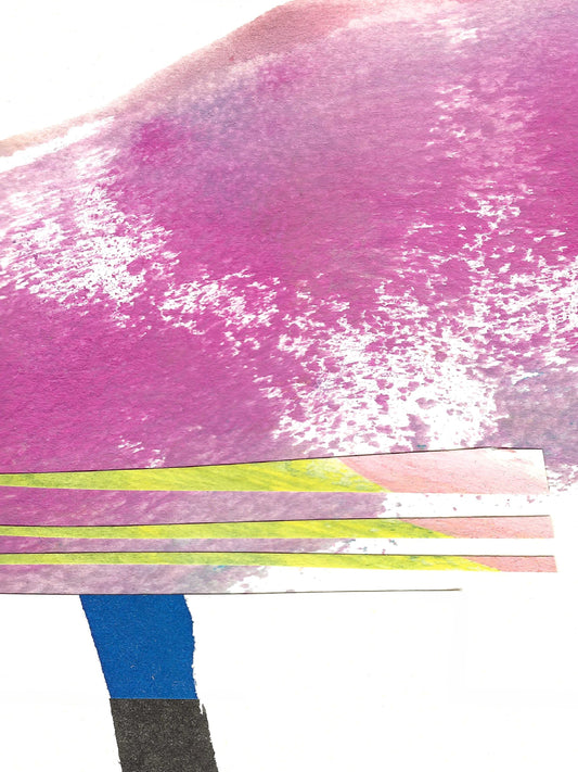 Original Collage ''Vrije Vogel 20.3''