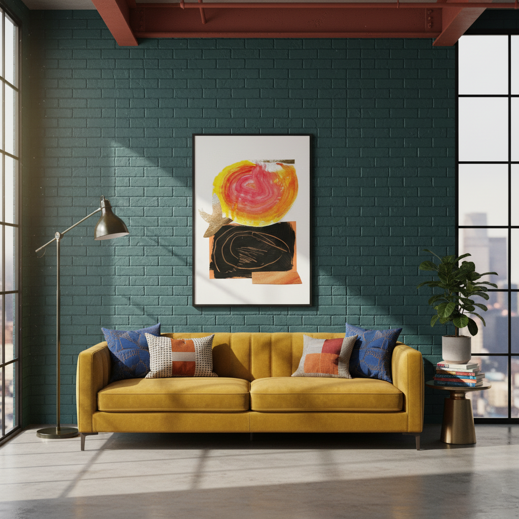 Art Print '' Let's be odd''