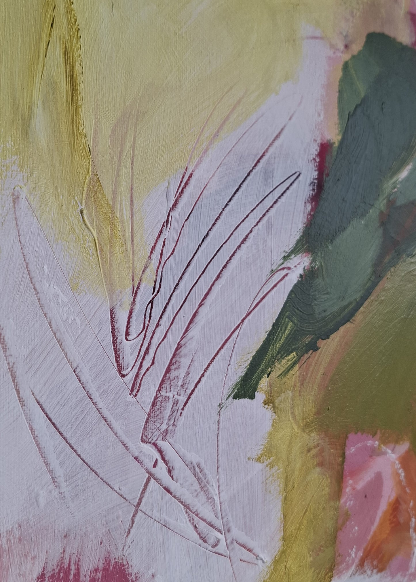 Original Painting Tweeluik ''Chaotic Lifelines 3 ''