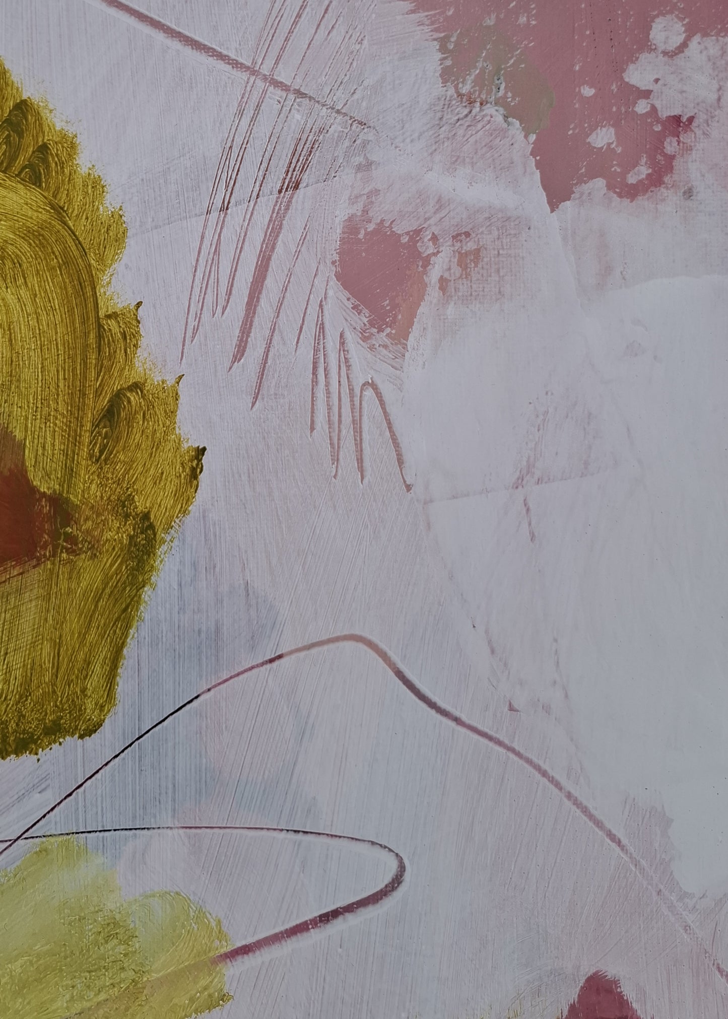 Original Painting Tweeluik ''Chaotic Lifelines 3 ''