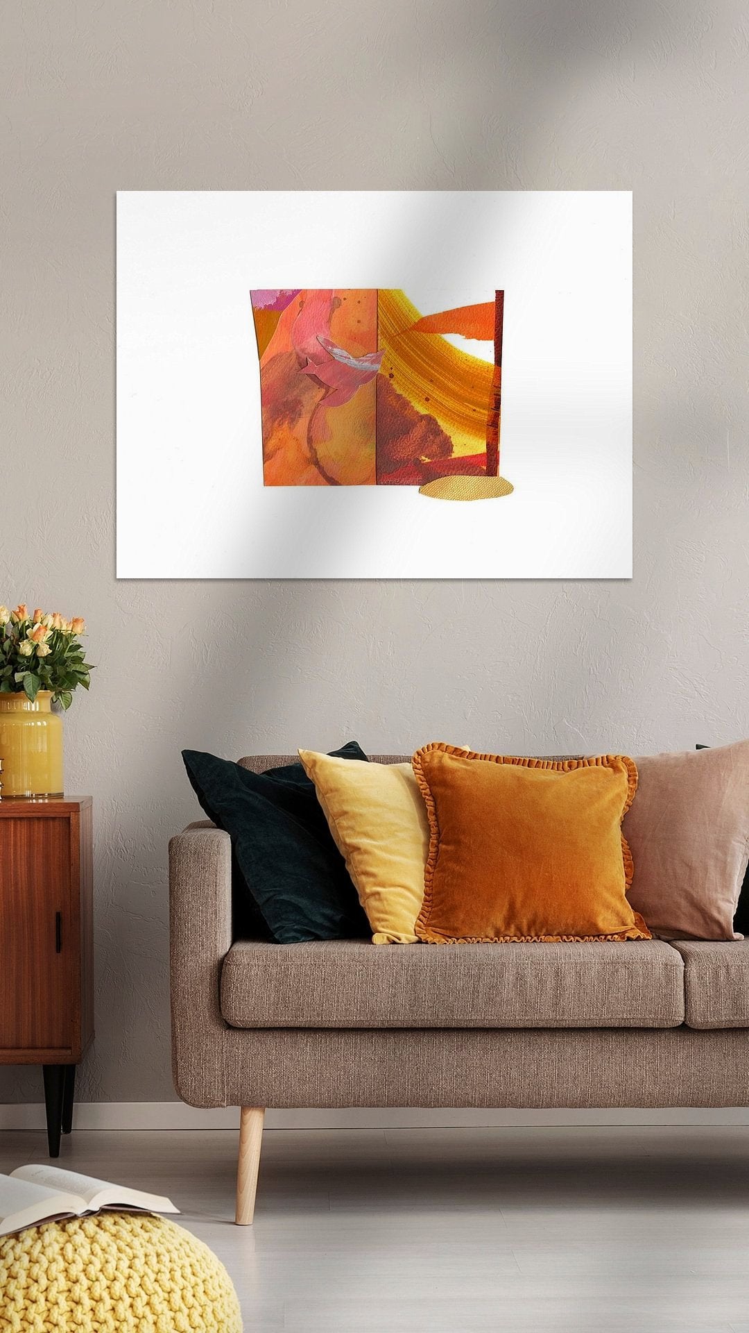Art Print ''The warmth underneath your wings''