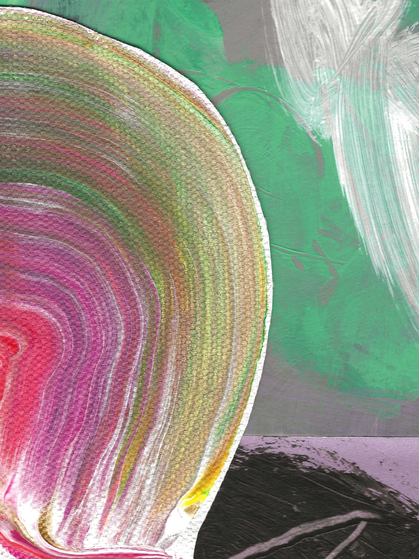 Original Collage ''Vrije Vogel 33''