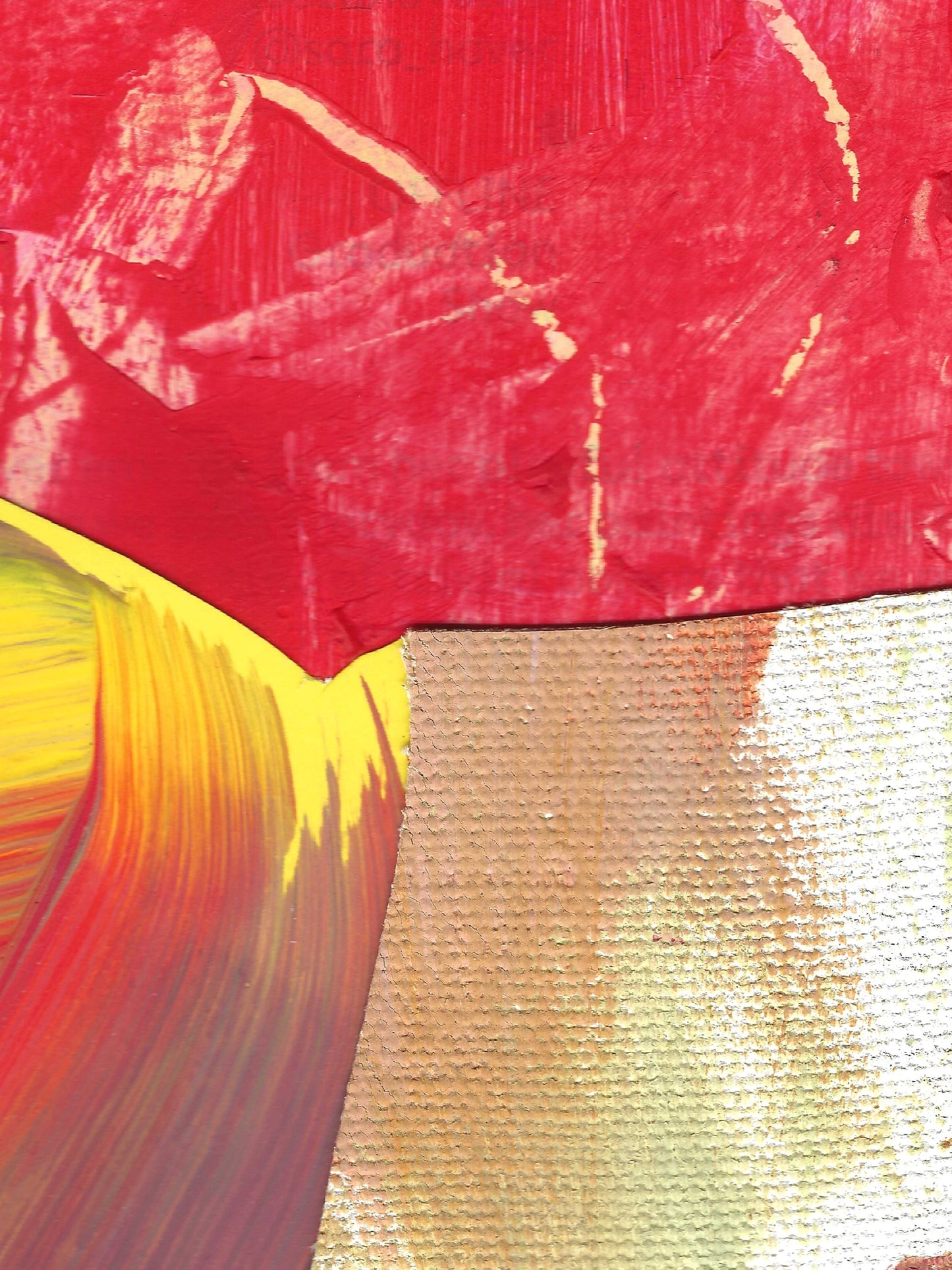 Original Collage ''Vrije Vogel 34''