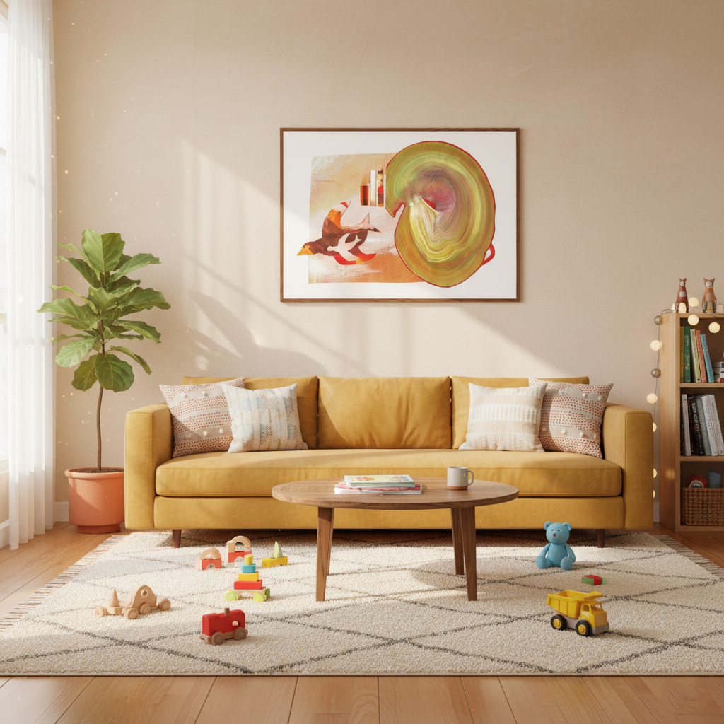 Art Print '' Once a kid, always a kid''