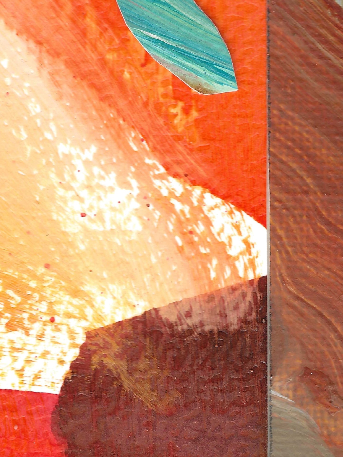 Original Collage ''Vrije Vogel 37''