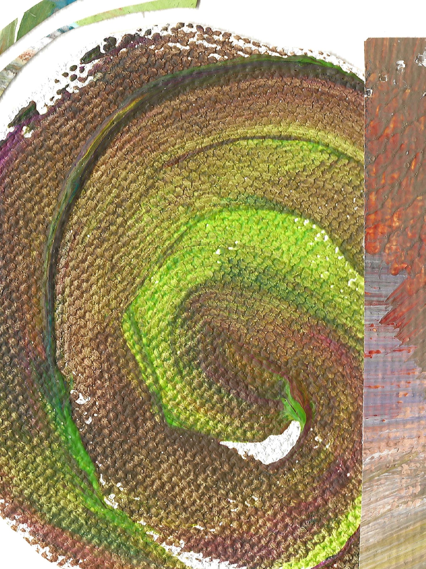 Original Collage ''Vrije Vogel 38''