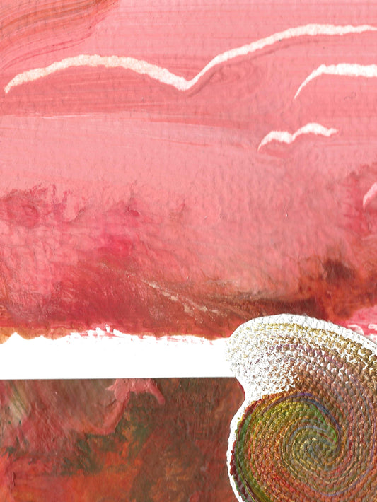 Original Collage ''Vrije Vogel 43''