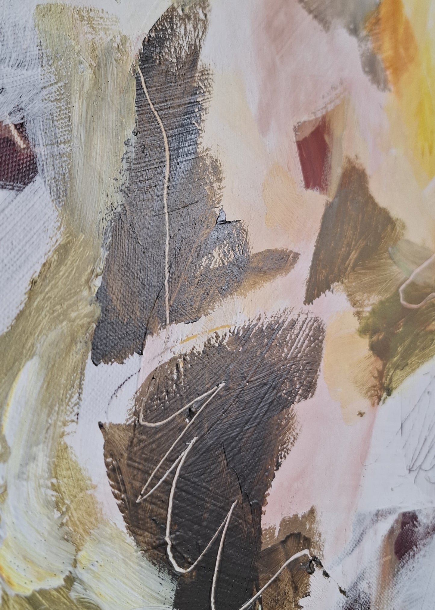 Original Painting '' Chaotic Lifelines 2''