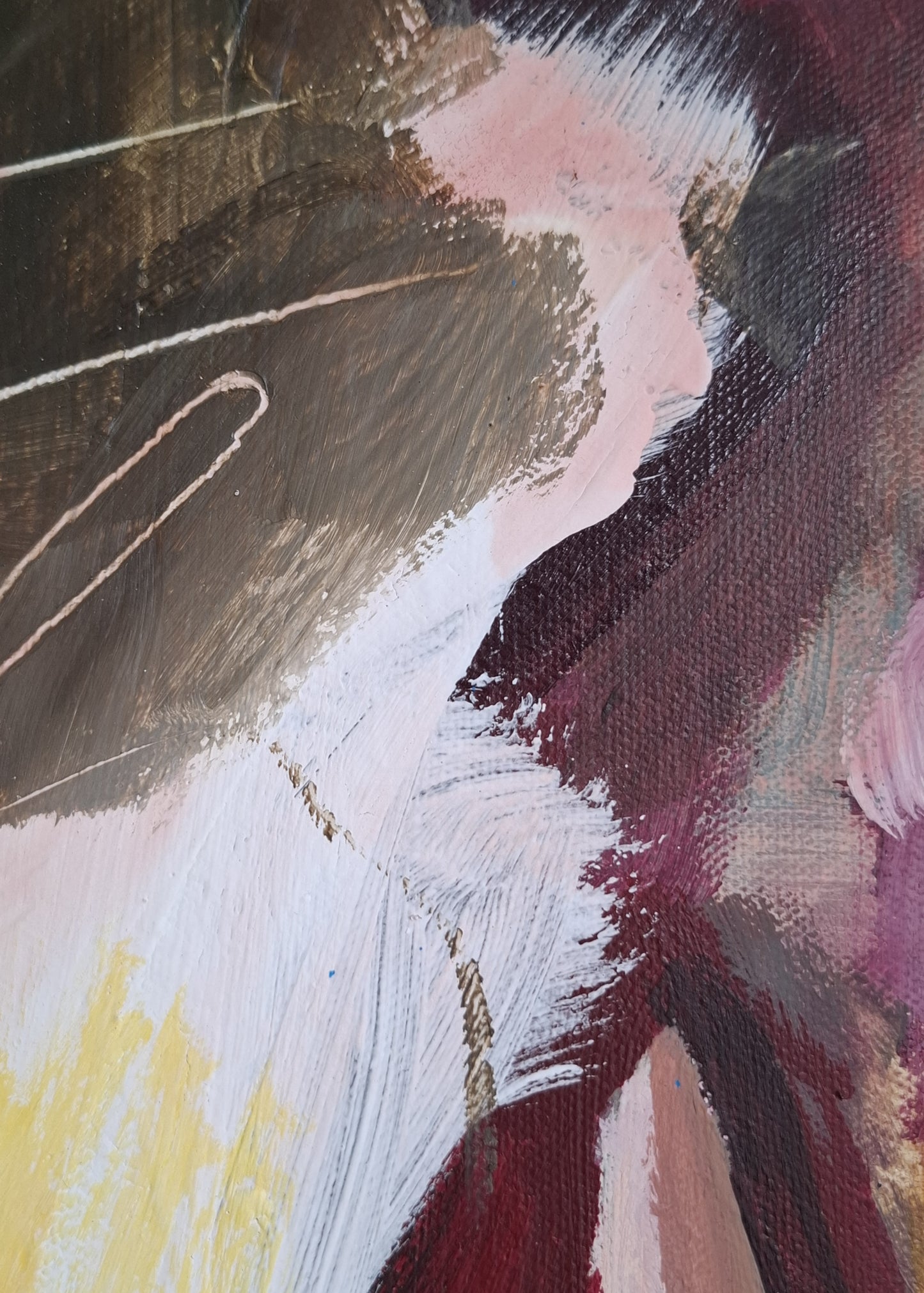 Original Painting '' Chaotic Lifelines 2''