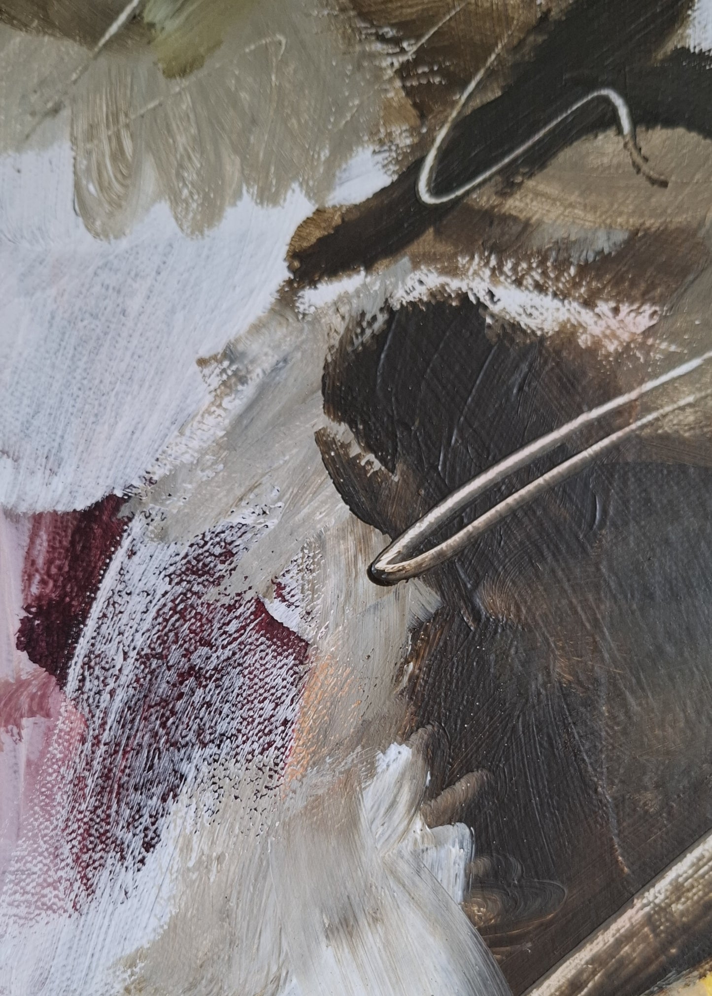 Original Painting '' Chaotic Lifelines 2''