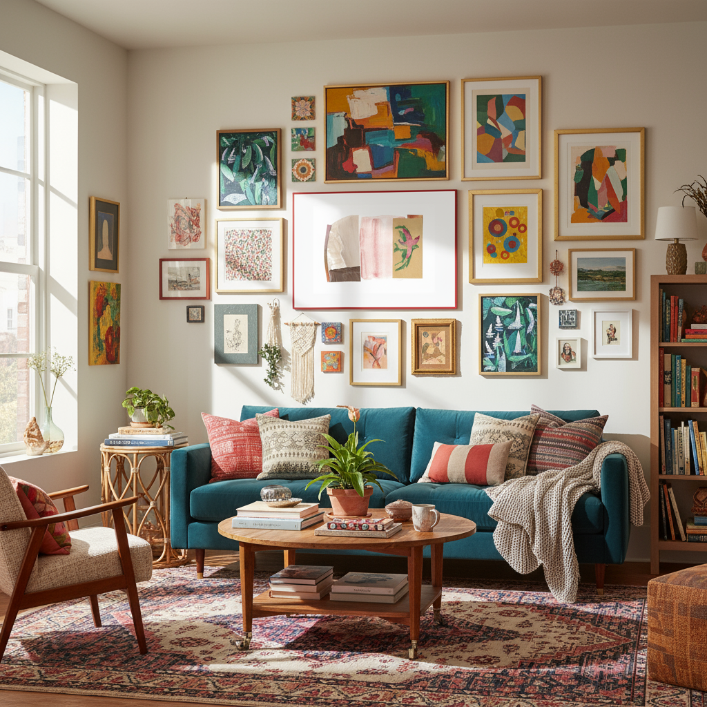 Art Print '' Luminous Flights ''