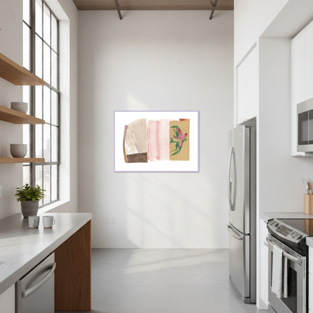 Art Print '' Luminous Flights ''