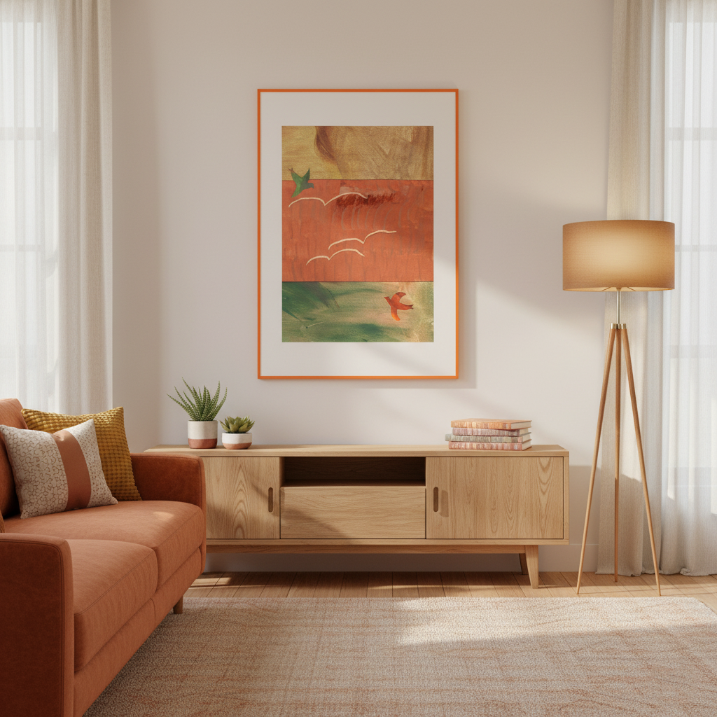 Art Print '' Swirling ''