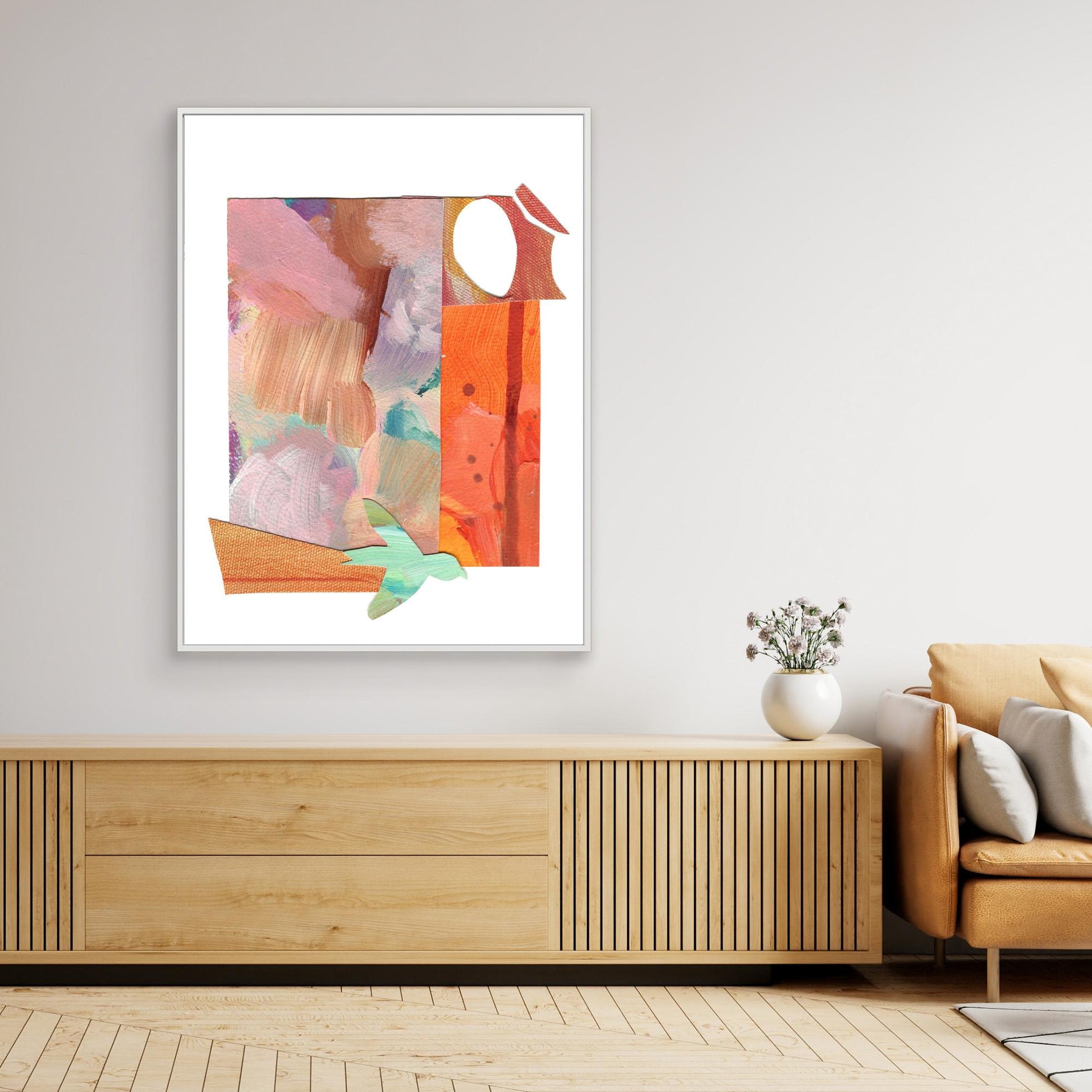 Canvas Print ''Happy as I am''