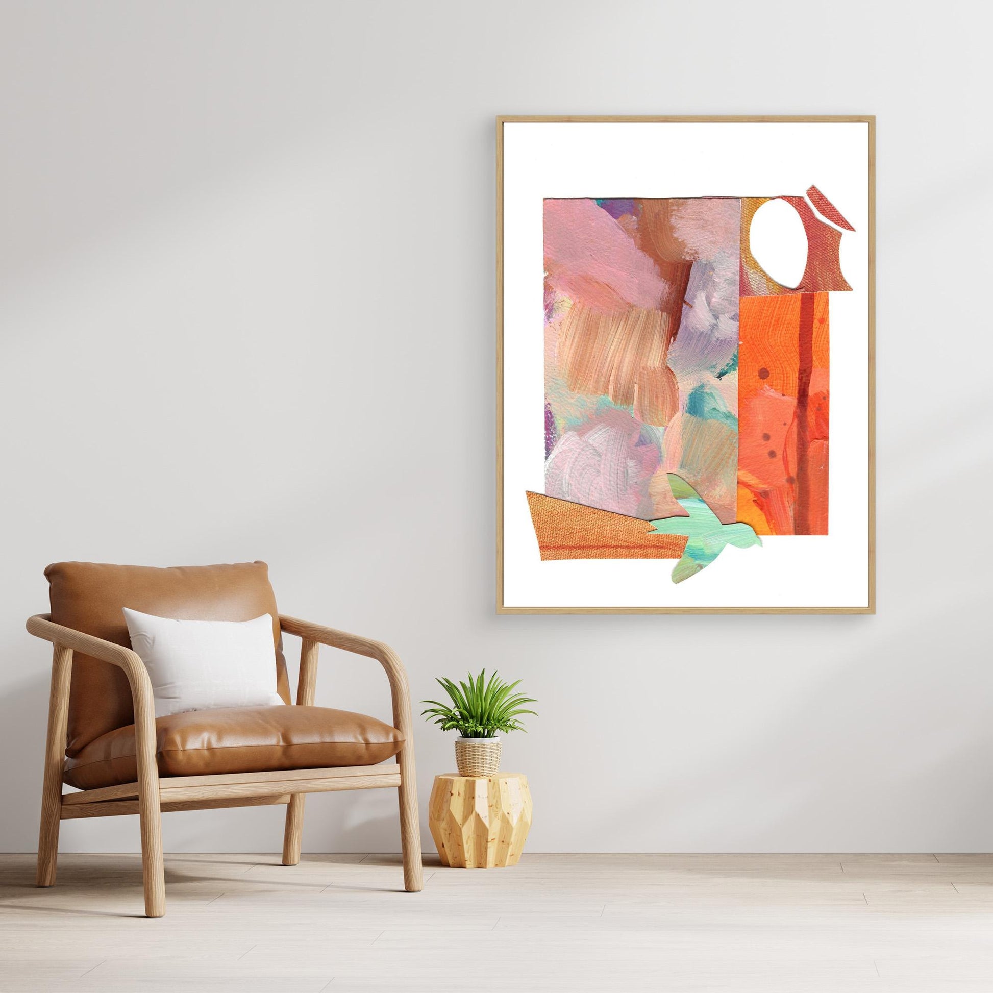 Canvas Print ''Happy as I am''