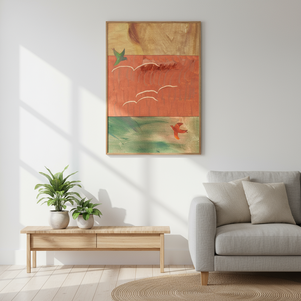 Art Print '' Swirling ''