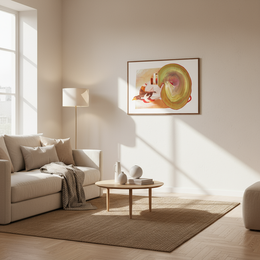 Art Print '' Once a kid, always a kid''