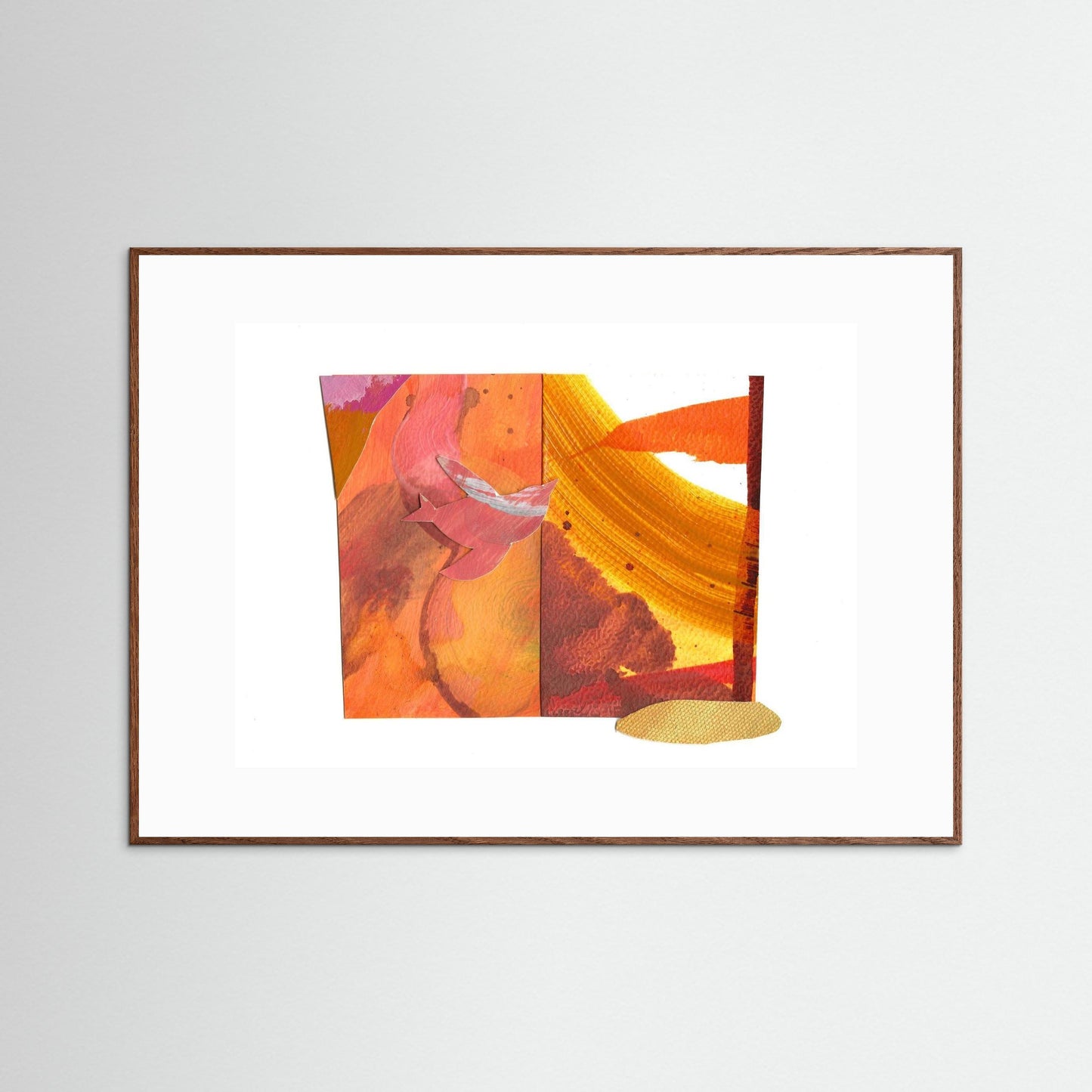 Art Print ''The warmth underneath your wings''