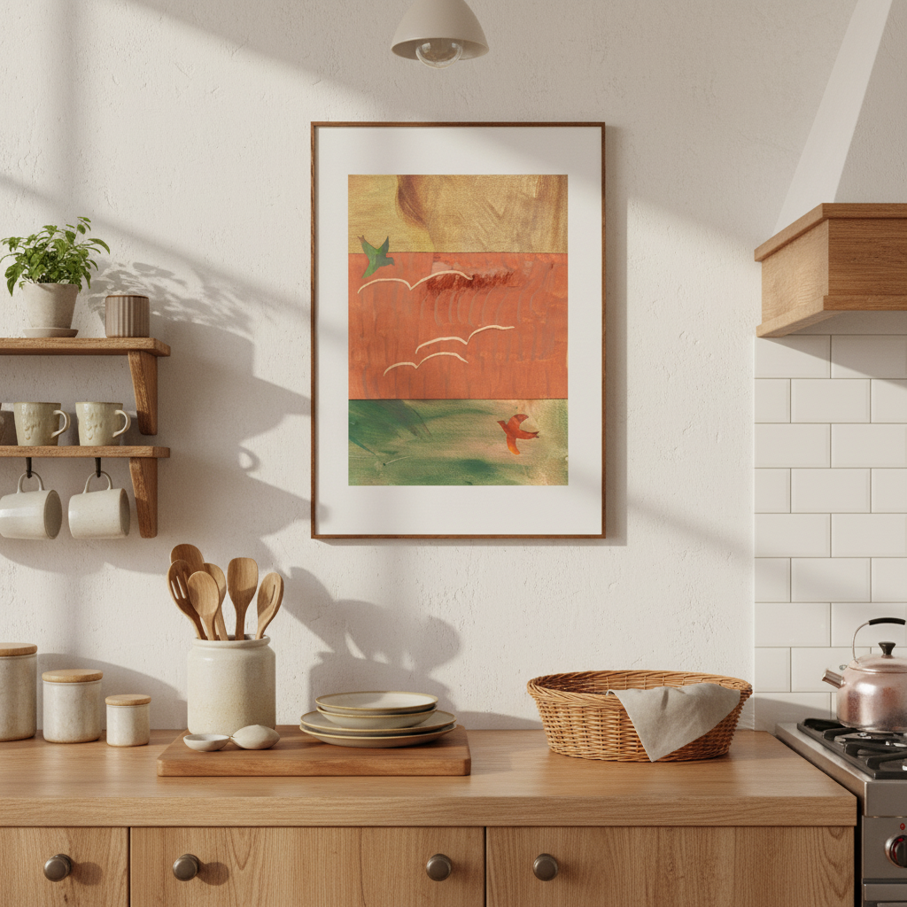 Art Print '' Swirling ''